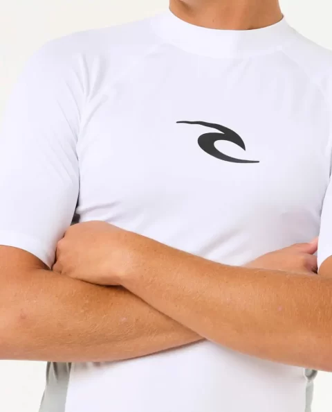 Rash Guards Waves Uv Short Sleeve Rash Guard Rip Curl Mens - Image 5