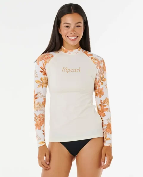 Rash Guards Women Desert Dreams Upf Long Sleeve Rash Guard Rip Curl