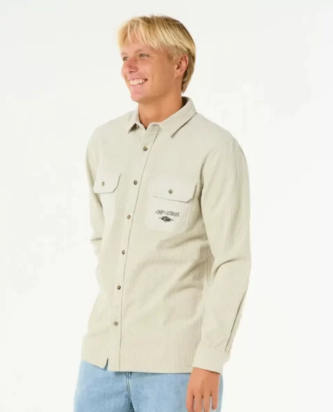 Raw Energy Cord Long Sleeve Shirt Shirts & Flannels Mens Rip Curl - Image 2