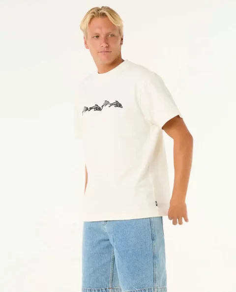 Raw Energy Dolphin Tee Rip Curl Mens Tees & Tanks - Image 2