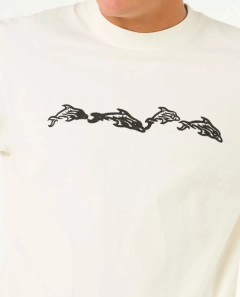 Raw Energy Dolphin Tee Rip Curl Mens Tees & Tanks - Image 5
