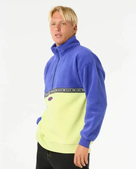 Raw Energy Quarter Zip Polar Hoodies & Fleece Rip Curl Mens - Image 2
