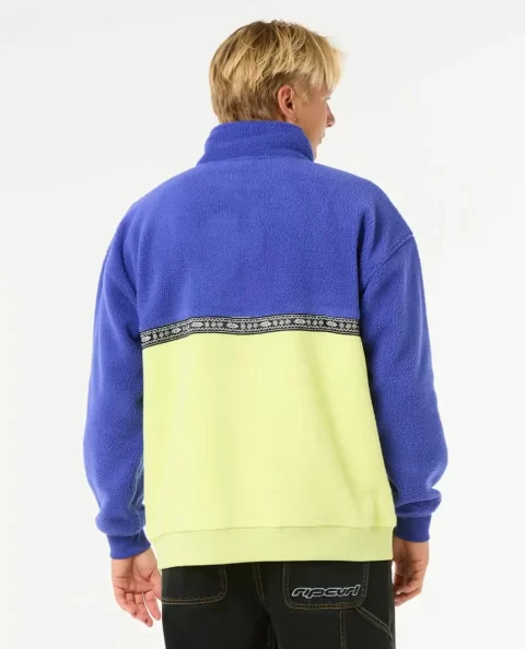 Raw Energy Quarter Zip Polar Hoodies & Fleece Rip Curl Mens - Image 3