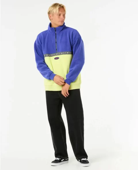 Raw Energy Quarter Zip Polar Hoodies & Fleece Rip Curl Mens - Image 4