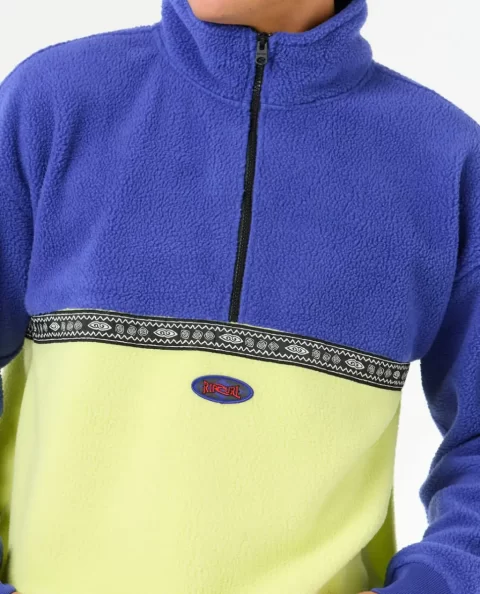 Raw Energy Quarter Zip Polar Hoodies & Fleece Rip Curl Mens - Image 5