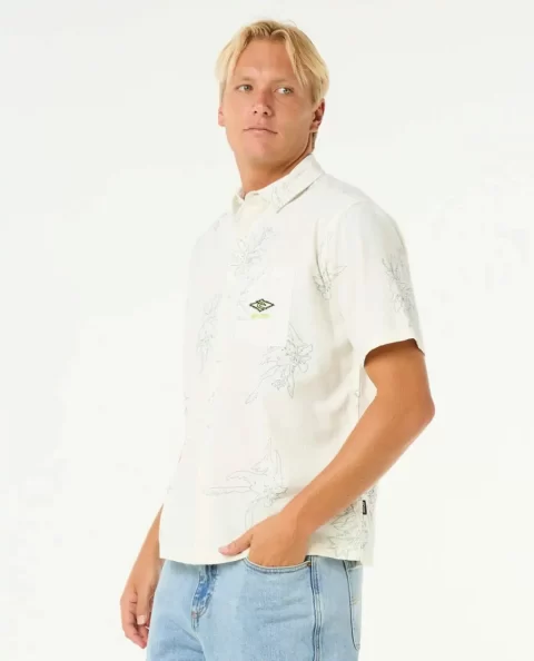 Raw Energy Short Sleeve Shirt Rip Curl Mens Shirts & Flannels - Image 2