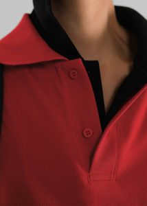 Red Essen Polo - Red Women The Frankie Shop Tops - Image 3