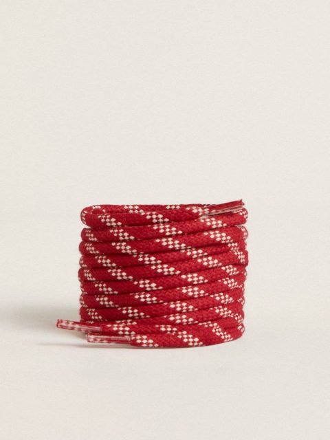 Red Laces Golden Goose Red Cotton Laces With Red Aglet Women