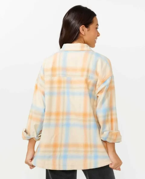 Rip Curl Beach Party Flannel Shirt Shirts & Tops Women - Image 2