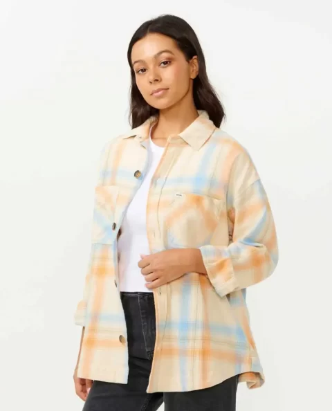 Rip Curl Beach Party Flannel Shirt Shirts & Tops Women - Image 3