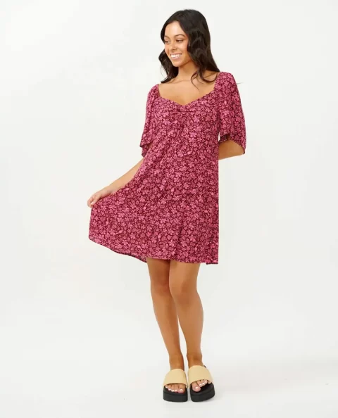 Rip Curl Beach Party Short Sleeve Mini Dress Dresses & Rompers Women - Image 4