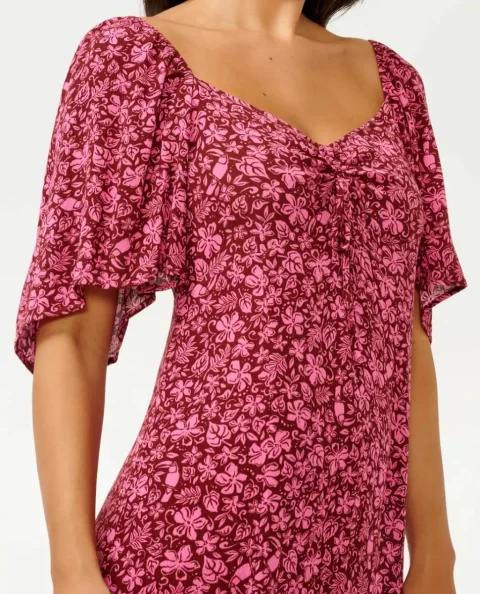 Rip Curl Beach Party Short Sleeve Mini Dress Dresses & Rompers Women - Image 5
