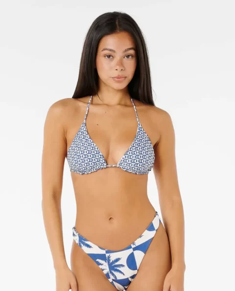 Rip Curl Bikini Bottoms Women Summer Sun Reversible High Leg Skimpy Coverage Bikini Bottom - Image 5