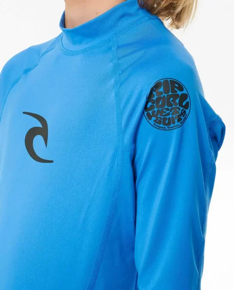 Rip Curl Brand Wave Uv Short Sleeve Rash Guard Kids Rash Guards & Vest - Image 5