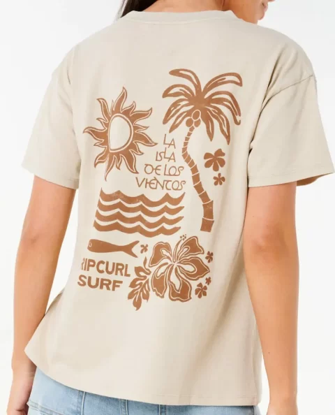 Rip Curl Cala Nights Relaxed Tee Tees & Tanks Women - Image 5
