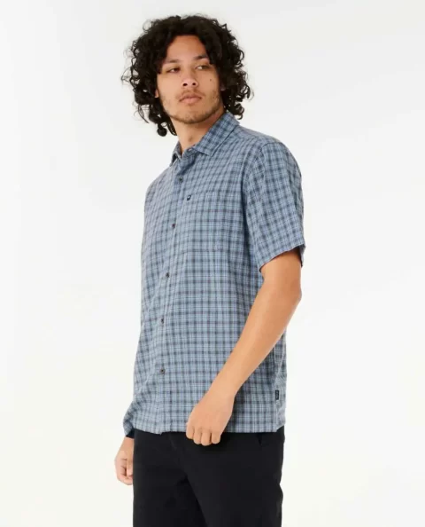 Rip Curl Classic Surf Check Short Sleeve Shirt Mens Shirts & Flannels - Image 3