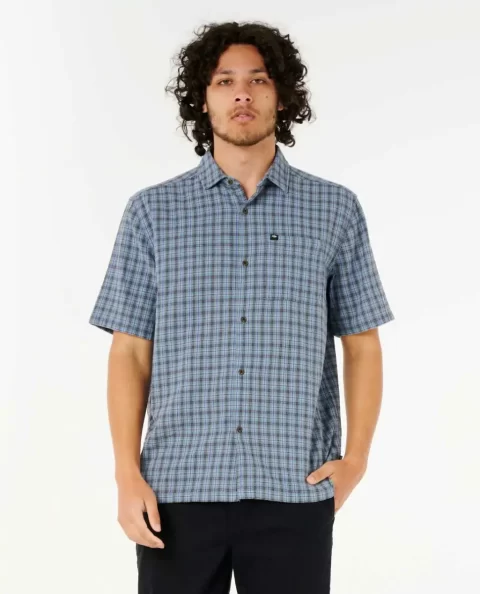 Rip Curl Classic Surf Check Short Sleeve Shirt Mens Shirts & Flannels