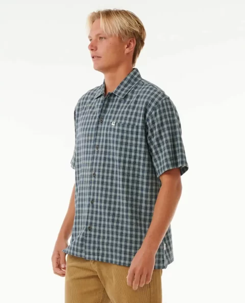 Rip Curl Classic Surf Check Short Sleeve Shirt Shirts & Flannels Mens - Image 2