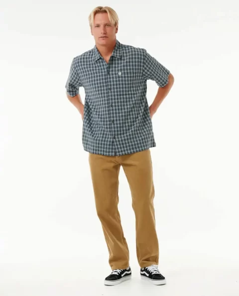 Rip Curl Classic Surf Check Short Sleeve Shirt Shirts & Flannels Mens - Image 4