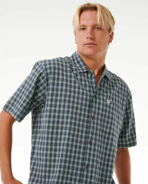 Rip Curl Classic Surf Check Short Sleeve Shirt Shirts & Flannels Mens