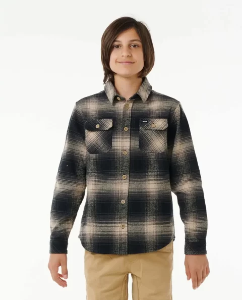 Rip Curl Count Flannel Shirt Tops & Tees Kids
