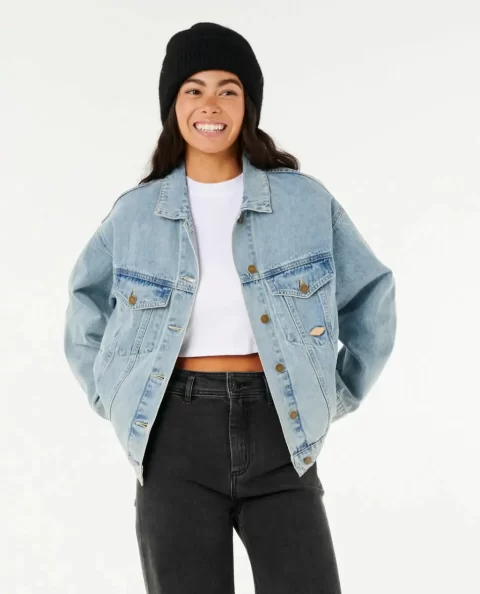 Rip Curl Cruisin' Denim Jacket Women Jackets