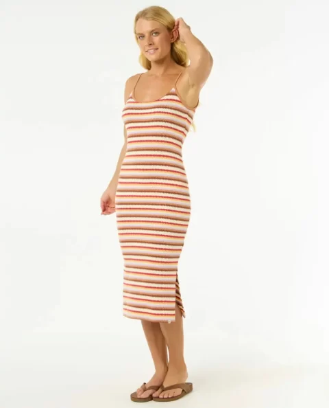 Rip Curl Dresses & Rompers Women Bobbi Stripe Midi Dress - Image 2