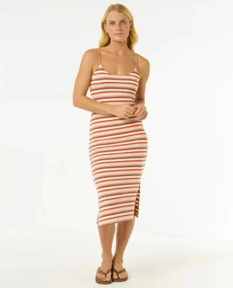 Rip Curl Dresses & Rompers Women Bobbi Stripe Midi Dress