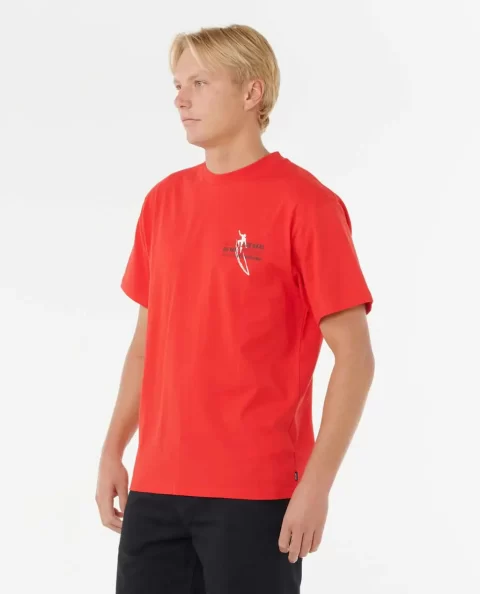 Rip Curl Eddie Would Go Retro Tee Mens Tees & Tanks - Image 3