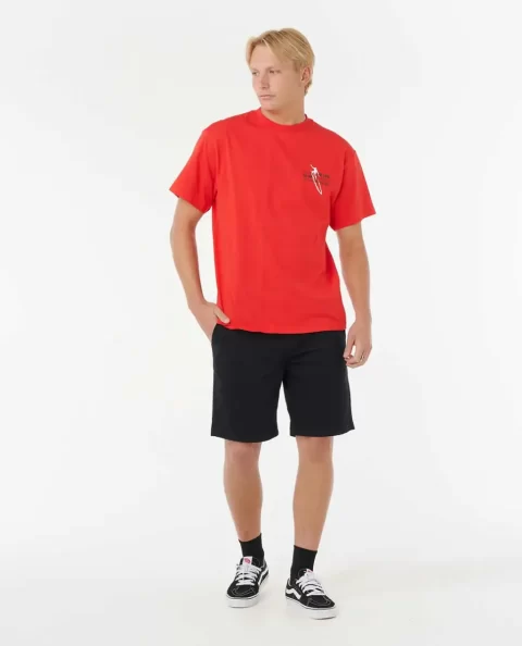 Rip Curl Eddie Would Go Retro Tee Mens Tees & Tanks - Image 4