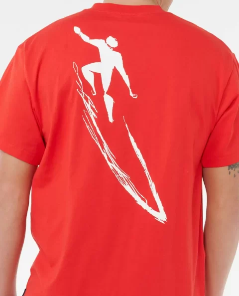 Rip Curl Eddie Would Go Retro Tee Mens Tees & Tanks - Image 5