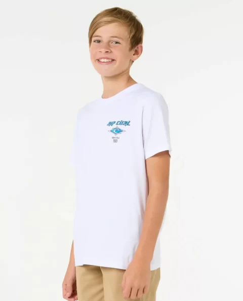 Rip Curl Fadeout Icon Tee Tops & Tees Kids - Image 2