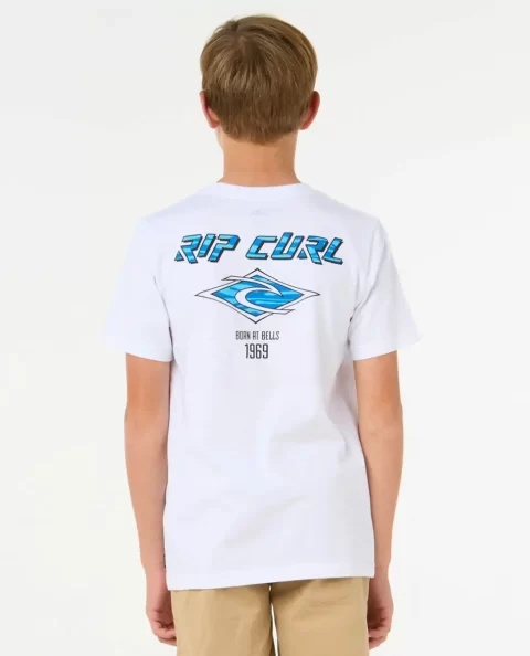 Rip Curl Fadeout Icon Tee Tops & Tees Kids - Image 3