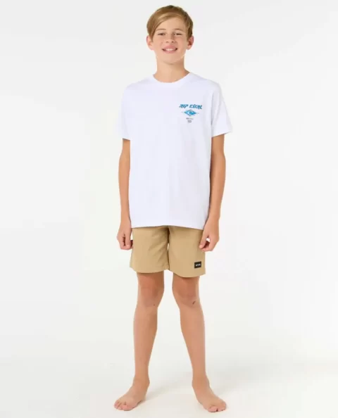 Rip Curl Fadeout Icon Tee Tops & Tees Kids - Image 4