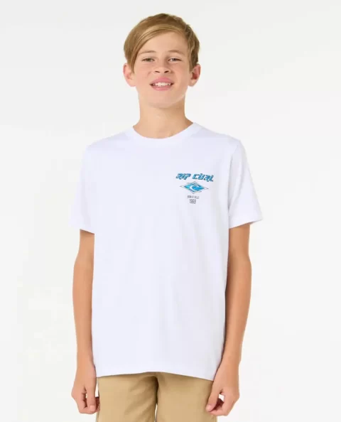 Rip Curl Fadeout Icon Tee Tops & Tees Kids