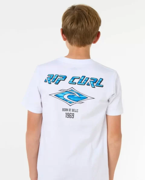 Rip Curl Fadeout Icon Tee Tops & Tees Kids - Image 5