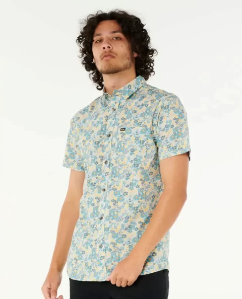 Rip Curl Fun Times Ditsy Short Sleeve Shirt Mens Shirts & Flannels - Image 2