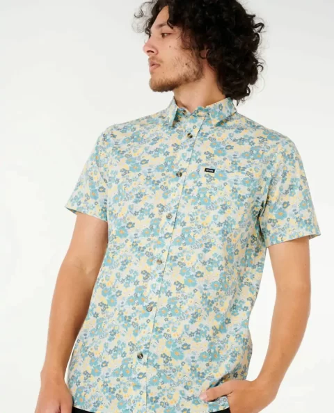 Rip Curl Fun Times Ditsy Short Sleeve Shirt Mens Shirts & Flannels