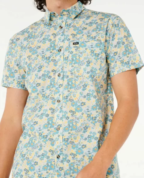Rip Curl Fun Times Ditsy Short Sleeve Shirt Mens Shirts & Flannels - Image 5