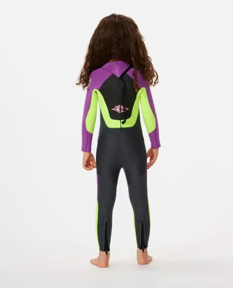 Rip Curl Groms Omega Back Zip 3/2Mm Fullsuit Wetsuit Springsuits Kids - Image 2