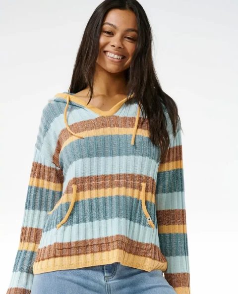 Rip Curl Hibiscus Heat Poncho Women Sweaters