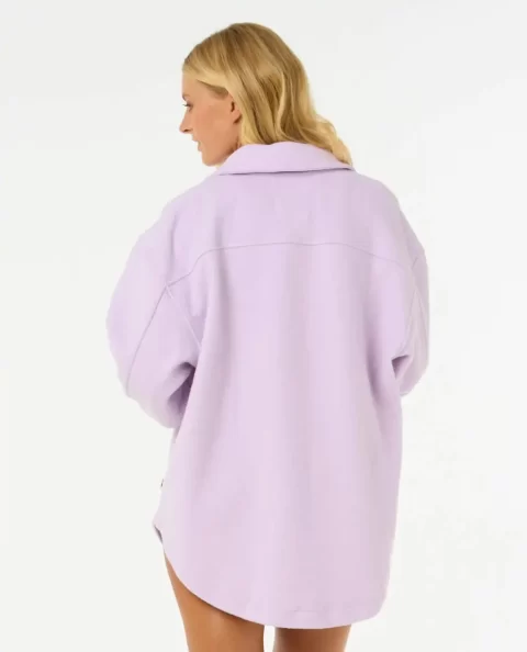 Rip Curl High Tide Fleece Shacket Jackets Women - Image 3