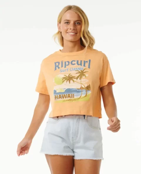 Rip Curl High Tide Scenic Standard Tee Women Tees & Tanks