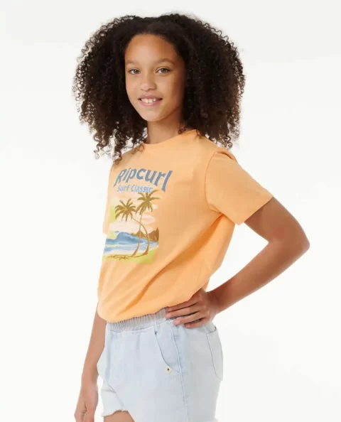 Rip Curl High Tide Scenic Tee Kids Tops & Tees - Image 2