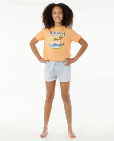 Rip Curl High Tide Scenic Tee Kids Tops & Tees - Image 4