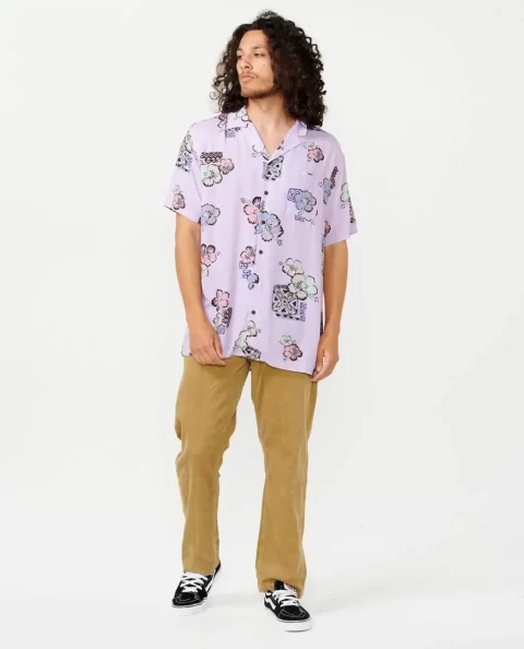 Rip Curl Hoffman Short Sleeve Shirt Mens Shirts & Flannels - Image 4