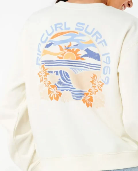 Rip Curl Hoodies & Fleece Dune Dancer Relaxed Crew Women - Image 5