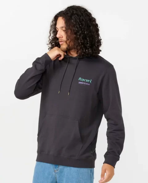 Rip Curl Hoodies & Fleece Mens Shred Till Dead Hood - Image 2