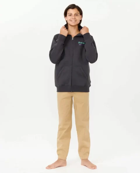 Rip Curl Hoodies & Fleece Shred Till Dead Zip Through Fleece Kids - Image 4