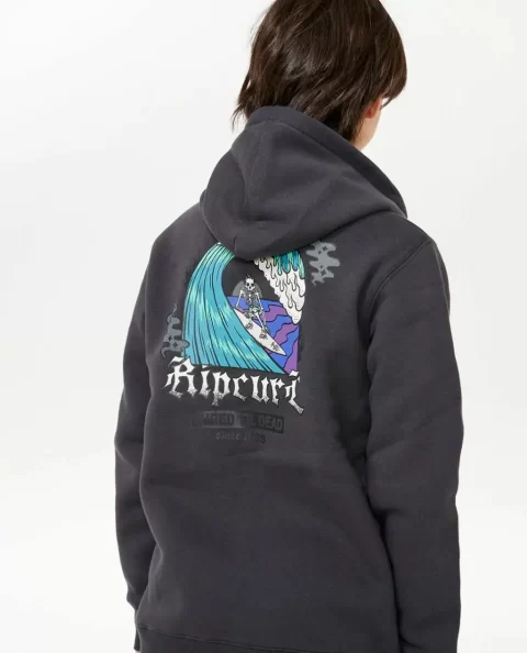 Rip Curl Hoodies & Fleece Shred Till Dead Zip Through Fleece Kids - Image 5